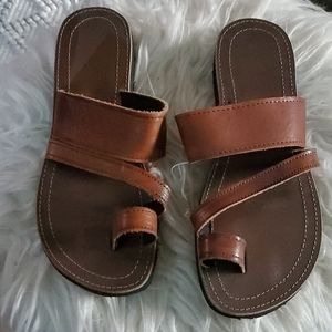 Handmade Mexican sandals 7-7.5 NWOT